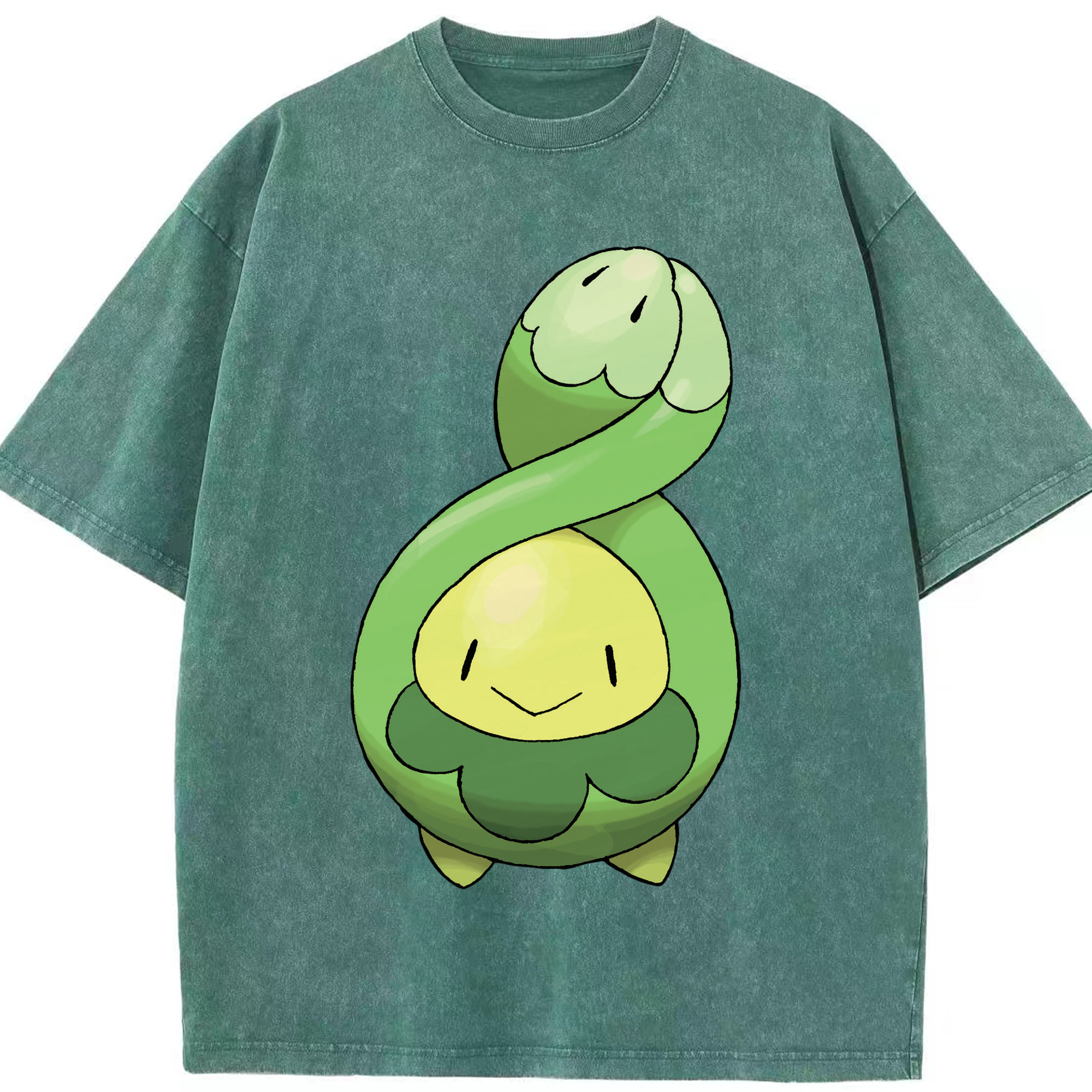 （画像用） ポケットモンスター Pokémon 綿100% ヴィンテージ風 半袖Tシャツ（フロントプリント）